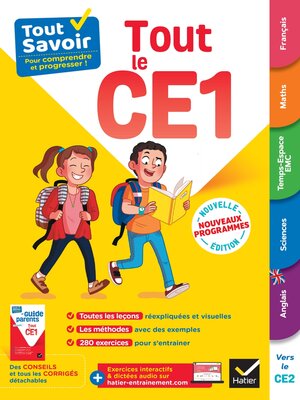 cover image of Tout Savoir CE1--Tout-en-un